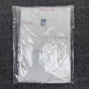 Vintage JC Penney Blank Pocket T-Shirt Mens 3XLT Short Sleeve Deadstock 70s